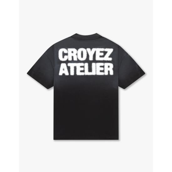 Croyez Homme Sprayed atelier t-shirt t-shirts crb30026011 - Image 4