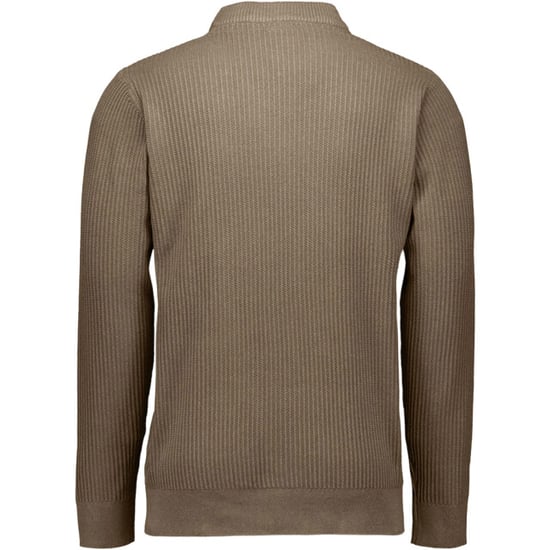 No Excess Pullover crewneck rib taupe - Image 5