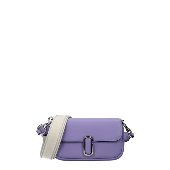 Marc Jacobs Paarse Leren Schoudertas - Image 1