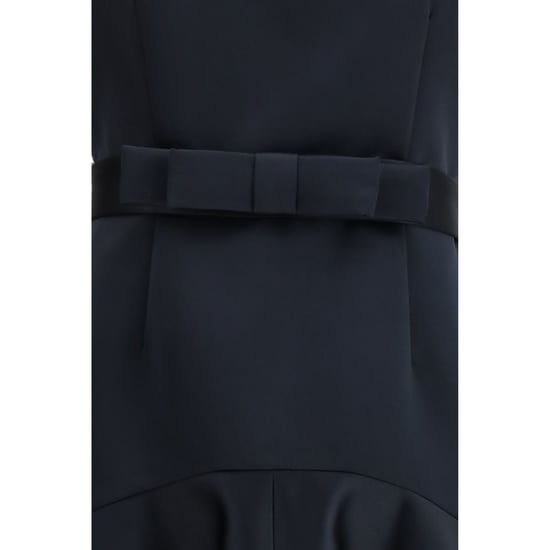 P.A.R.O.S.H. Blauwe Polyester Casual Jurk - Image 3