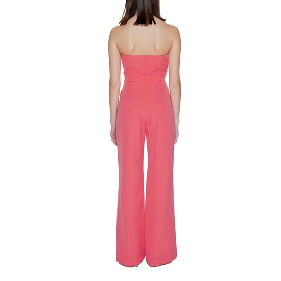 Silence Oranje Polyester Jumpsuit - Image 2