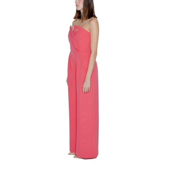 Silence Oranje Polyester Jumpsuit - Image 3