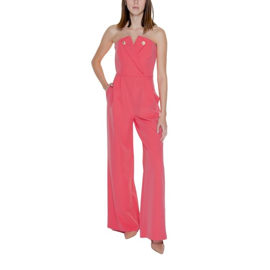 Silence Oranje Polyester Jumpsuit - Image 4