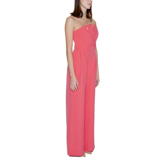Silence Oranje Polyester Jumpsuit - Image 5