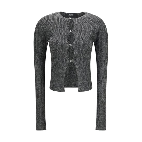 Amiri Zwarte Viscose Cardigan - Image 1