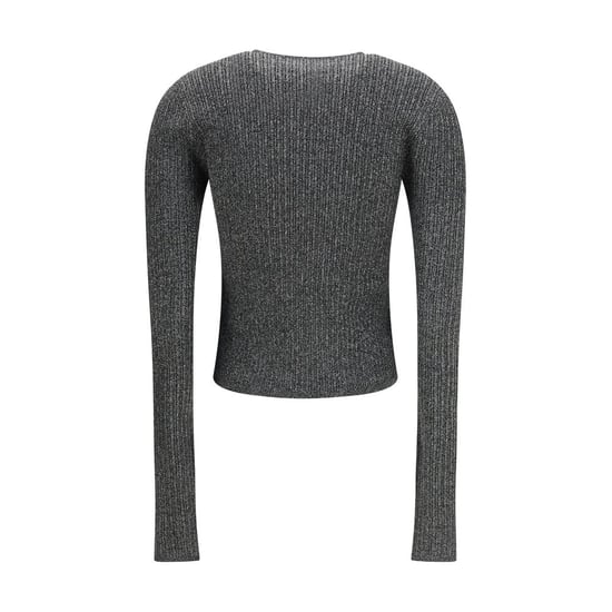 Amiri Zwarte Viscose Cardigan - Image 2