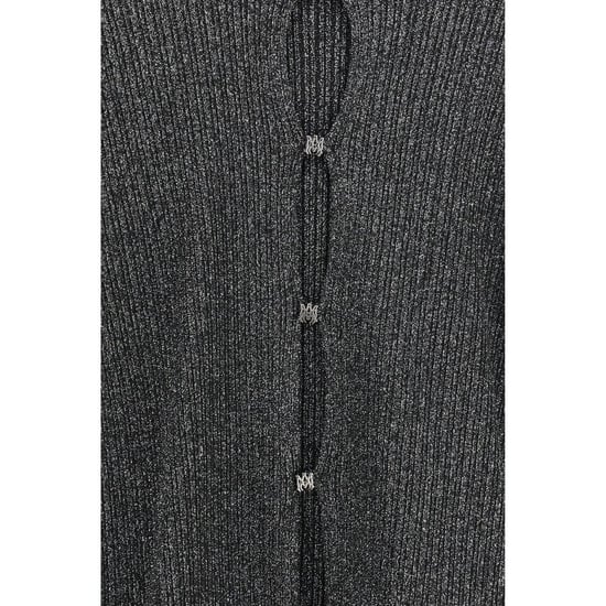 Amiri Zwarte Viscose Cardigan - Image 3