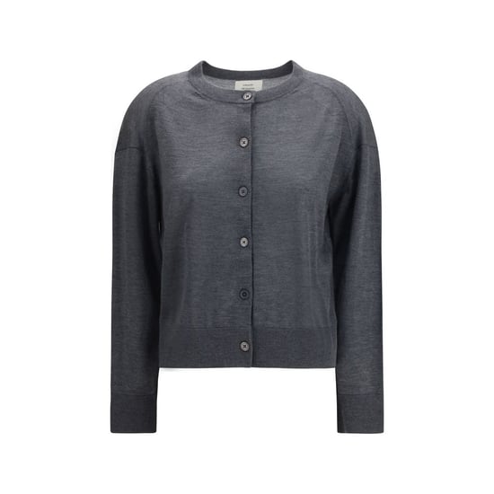 Loulou De Saison Gray Cashmere Cardigan - Image 1
