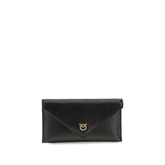 PINKO Svart Kalvskinn Bos Taurus Clutchväska - Image 1