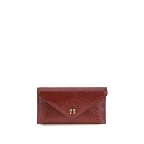 PINKO Bordeaux Kalfsleer Bos Taurus Clutch Tas - Image 1