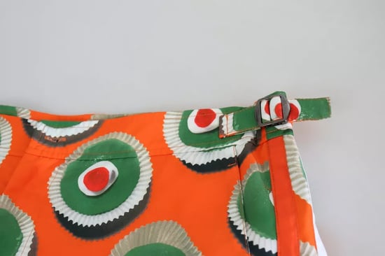 Dolce & Gabbana Orange Cupcake Badshorts Badekläder - Image 5