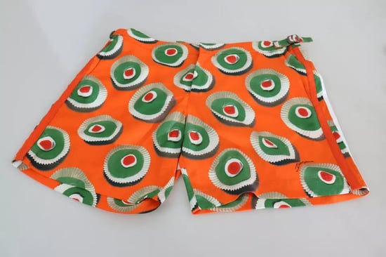 Dolce & Gabbana Orange Cupcake Badshorts Badekläder - Image 6