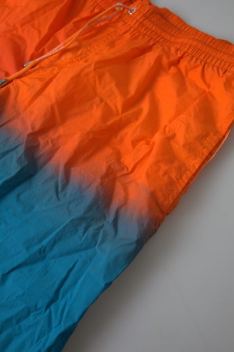 Dolce & Gabbana Orange Blue Gradient Badkläder Shorts - Image 4
