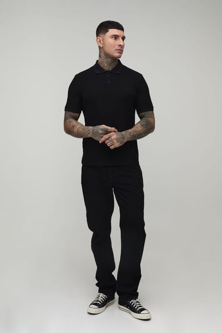 Tall Slim Fit Pique Polo - Image 4