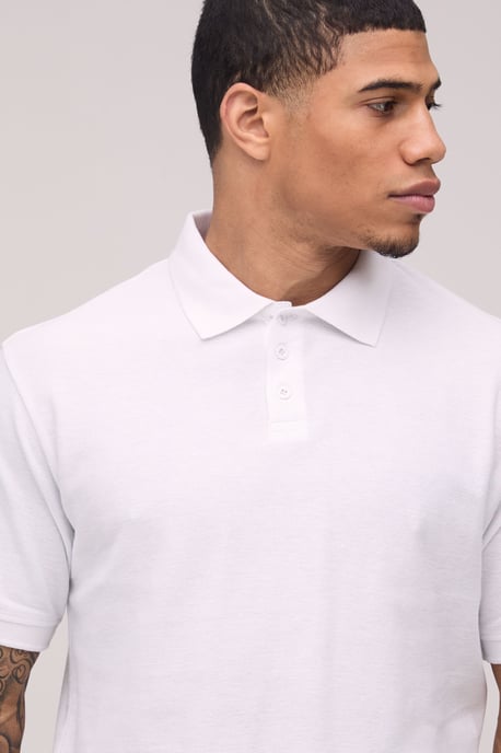 Slim Fit Pique Polo - Image 3