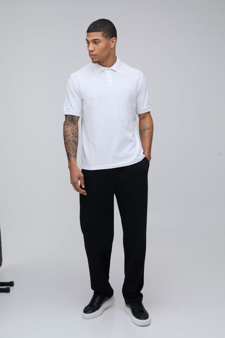 Slim Fit Pique Polo - Image 4
