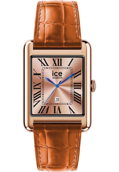 Ice Watch Ice Smart Tk 2.0 - Rose-gold - Cognac Croco Unisex Horloge Bruin 025383 - Image 2