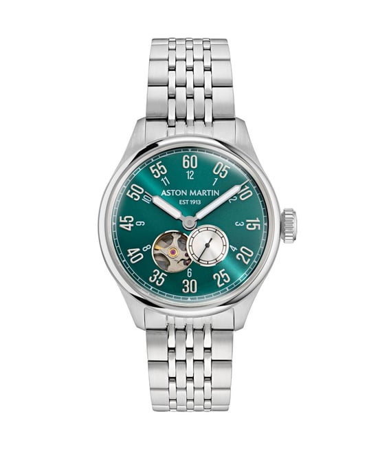 Aston Martin Aml Timeless Ts1 Heren Zilveren Horloge MTTS1F504 - Image 1
