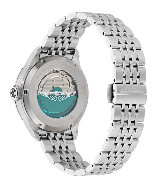 Aston Martin Aml Timeless Ts1 Heren Zilveren Horloge MTTS1F504 - Image 2