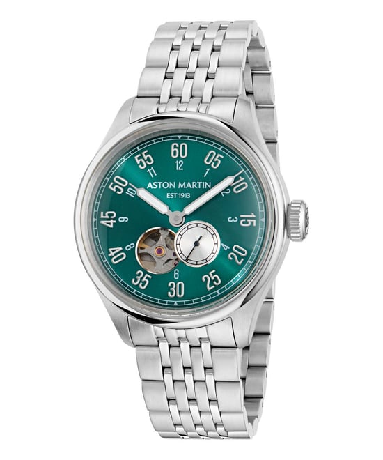 Aston Martin Aml Timeless Ts1 Heren Zilveren Horloge MTTS1F504 - Image 3