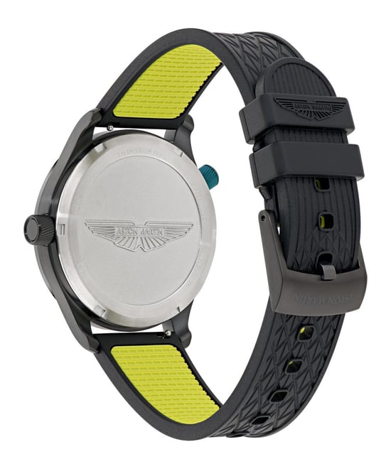 Aston Martin Aml Icon Grz Heren Zwarte Horloge MTIZ1F501 - Image 2