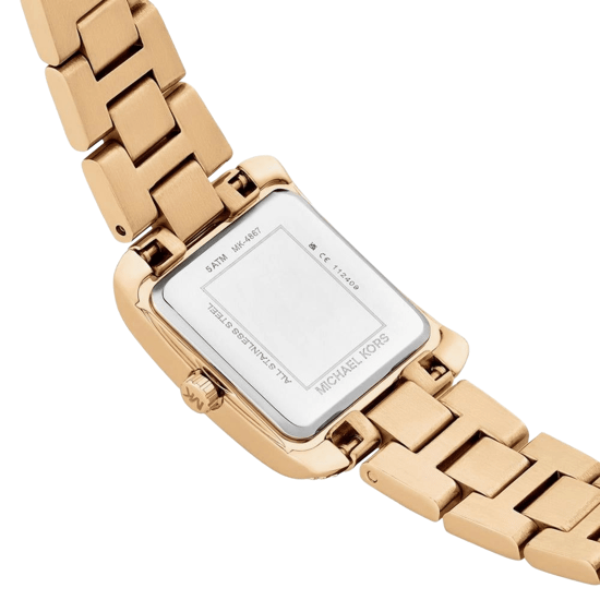 Michael Kors MK4867 Emery 22mm Gouden Moeder-van-Parels Dameshorloge - Image 2