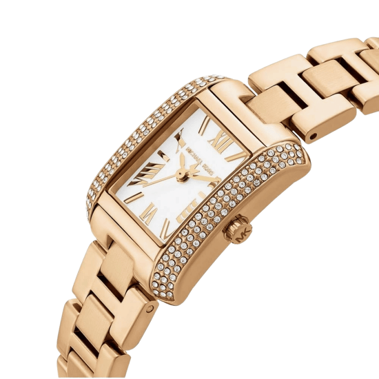 Michael Kors MK4867 Emery 22mm Gouden Moeder-van-Parels Dameshorloge - Image 4