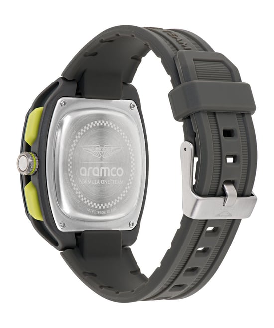 Aston Martin Am Formula 1 Ovr W Men's Grey Watch MTFO1F504 - Image 2