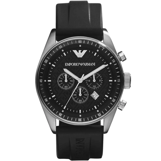 Emporio Armani AR0527 Sportivo Chronograaf 43 mm Herenhorloge - Image 1