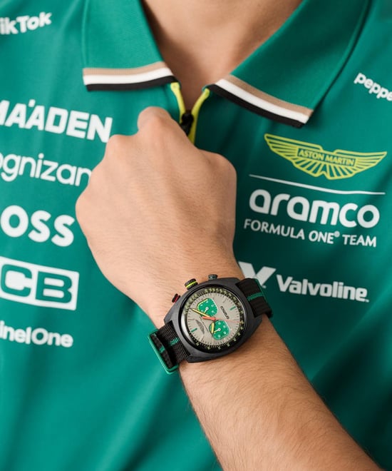 Aston Martin Am Formula 1 Dwf Men's Black Watch MTFD1F502 - Image 4