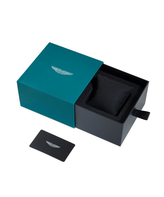 Aston Martin Aml Icon Spt Heren Zilveren Horloge MTIS1F501 - Image 5
