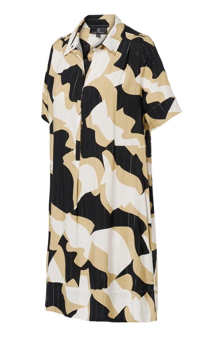 Joella Print Tuniek Zwart / Camel - Image 3