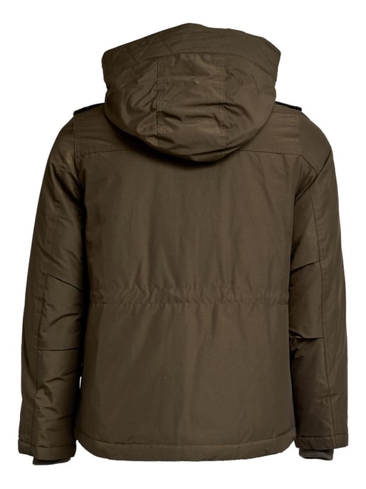 Gestikte Hooded Jas - Image 3