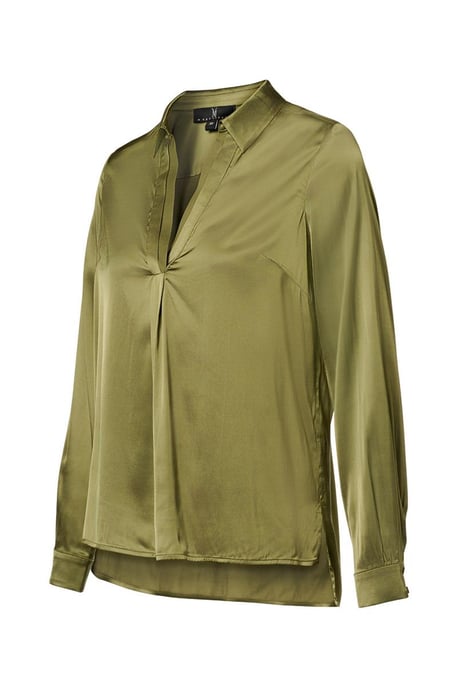 Ezra Blouse Olijfgroen - Image 3