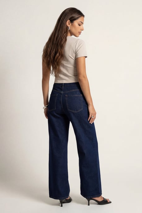Straight Leg Jean Indigo - Image 3