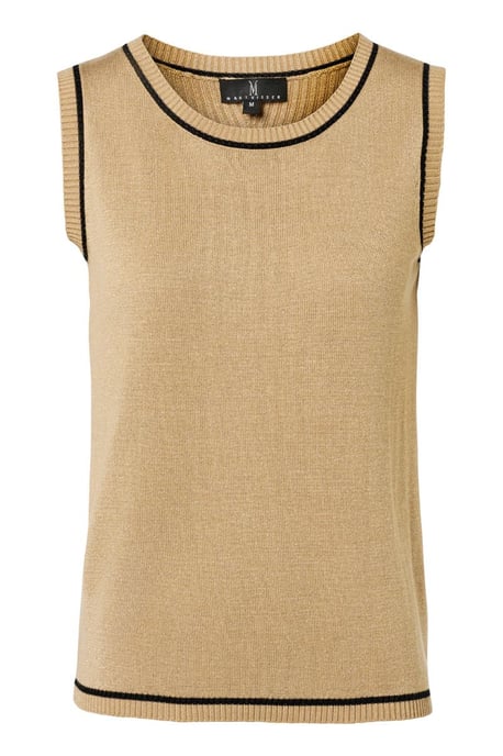 Athena Lurex Top Zand - Image 5