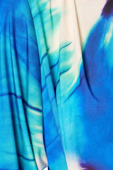 Miley Print Top Blauw / Multi - Image 5
