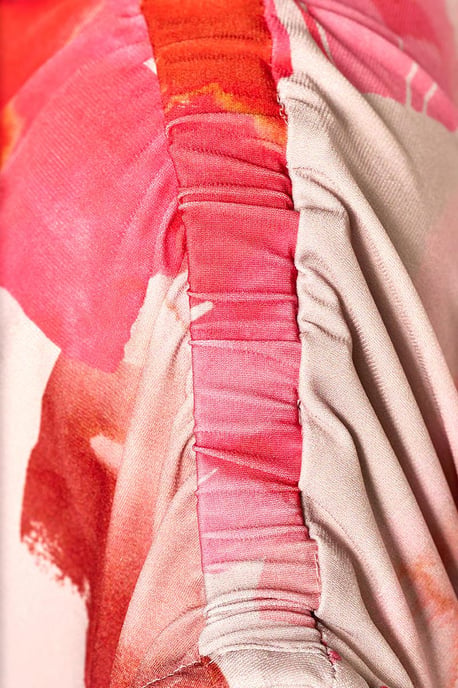 Blandy Print Top Zand / Roze - Image 5