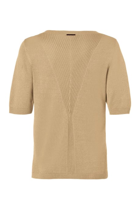 Audrey Lurex Top Zand - Image 4
