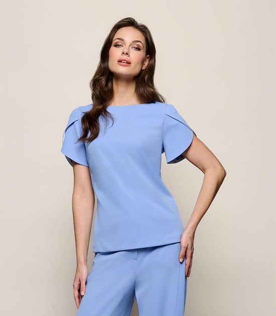 Scarlet top lichtblauw - Image 6