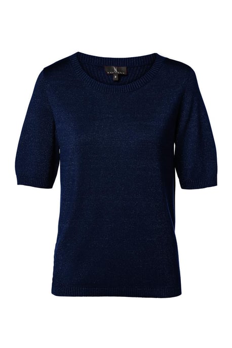 Audrey Lurex Top Navy - Image 5