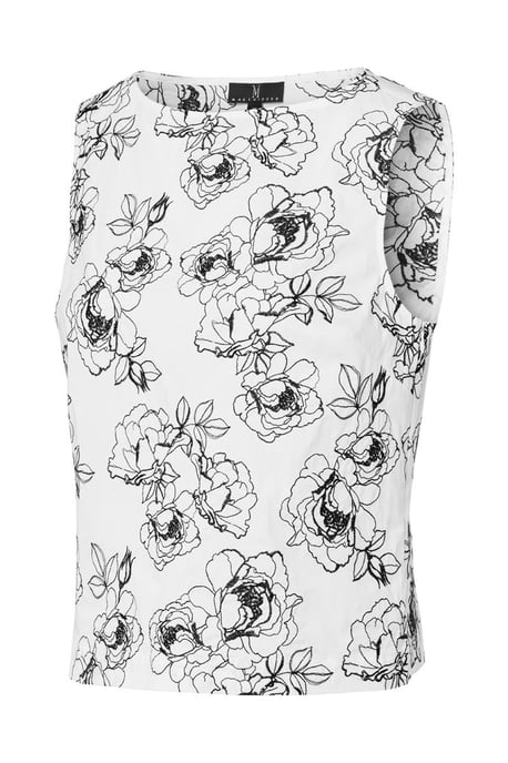 Jade Top Offwhite / Zwart - Image 3