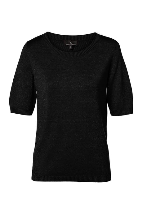 Audrey Lurex Top Zwart - Image 3