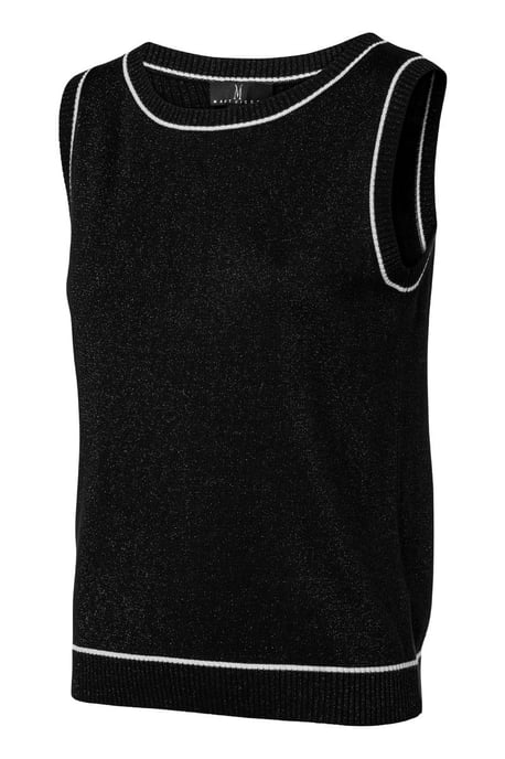 Athena Lurex Top Zwart - Image 4