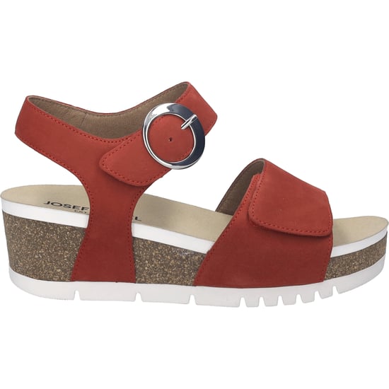 JOSEF SEIBEL Dames Sandaal Quinn 16 in rood - Image 2