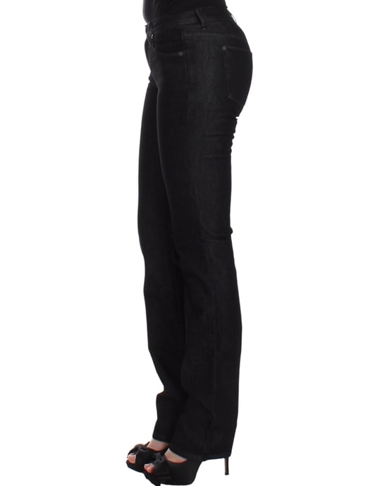 Ermanno Scervino Zwarte Slim Jeans Denim Broek Skinny Pijp Stretch - Image 2