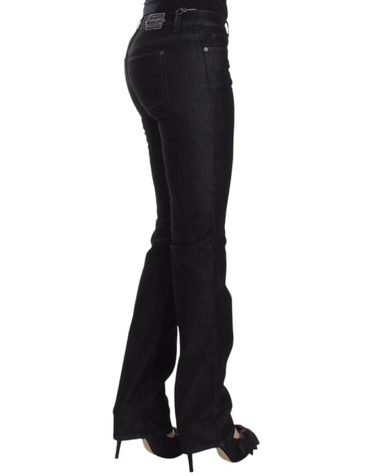 Ermanno Scervino Zwarte Slim Jeans Denim Broek Skinny Pijp Stretch - Image 4