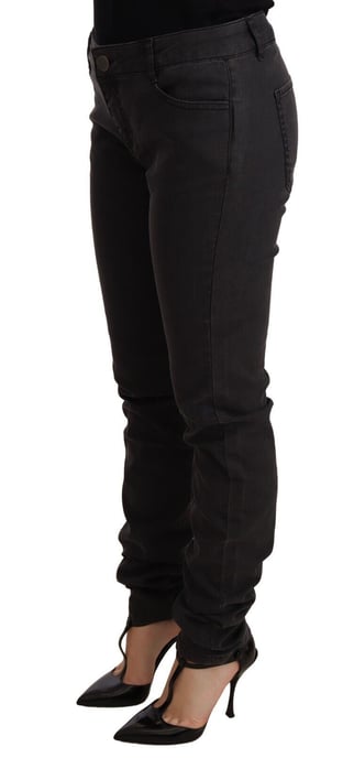 PINKO Zwarte Katoen Stretch Skinny Midden Taille Dames Denim Jeans - Image 2