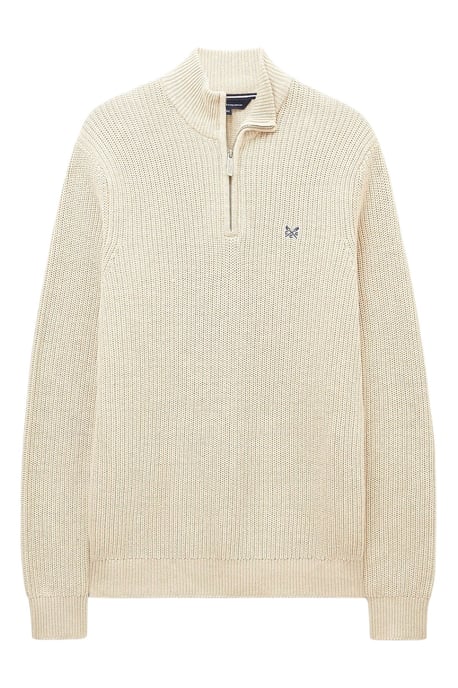 Quarter Zip Fisherman Jumper - Image 2
