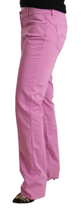 Jacob Cohen Roze Katoenen Lage Taille Slim Fit Jeans - Image 2